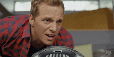 chris geere bad connection GIF by You're The Worst 