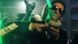 haz que llueva dinero GIF