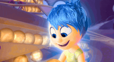 inside out joy GIF by Disney Pixar