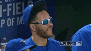 toronto blue jays martin GIF by MLB