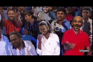 Lollu Sabha Laughing GIF