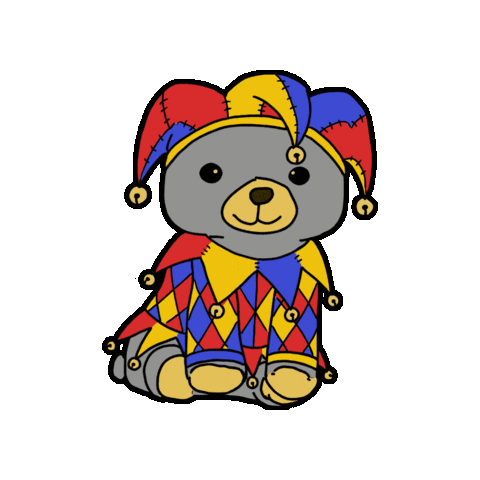 Bear Smiling Sticker