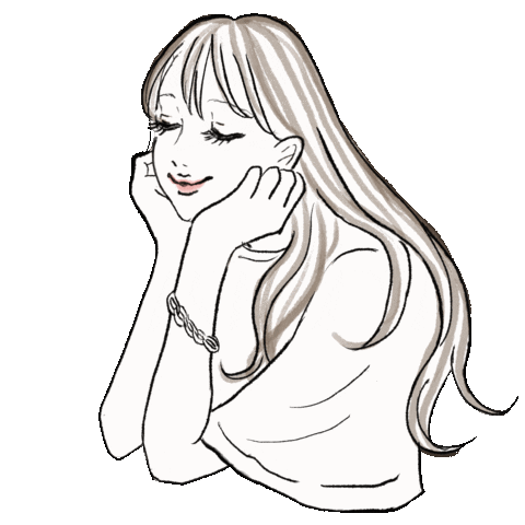 Happy Girl Sticker