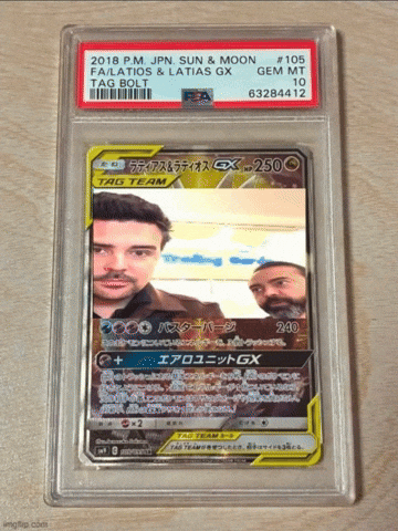 Lovebirds Pokemon Cards GIF