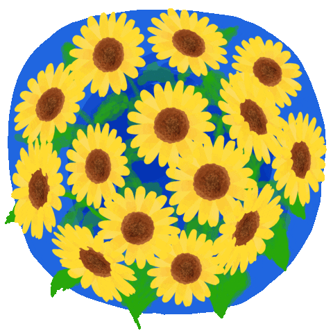 Summer Flower Sticker by yobegrafika
