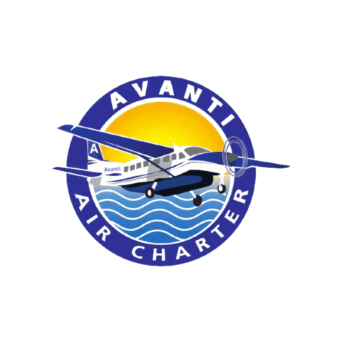 avanti air charter Sticker