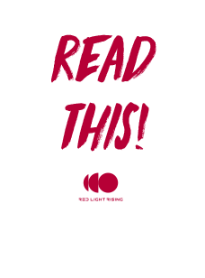 Read This Sticker by Red Light Rising