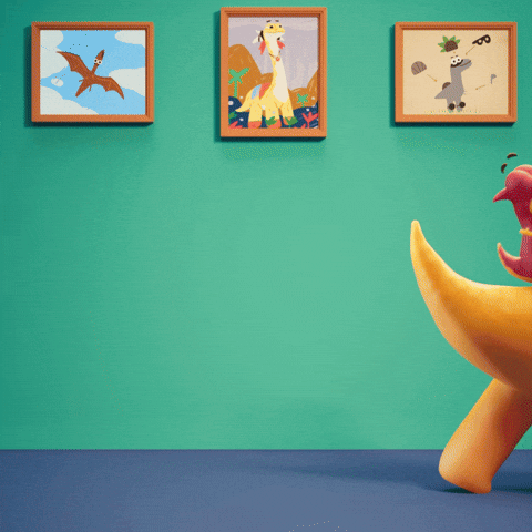 Tired On A Mission GIF by Claynosaurz