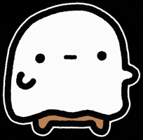 Halloween Ghost GIF by Sad Potato Club