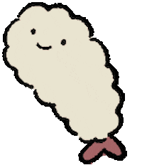 えびふらい Sticker