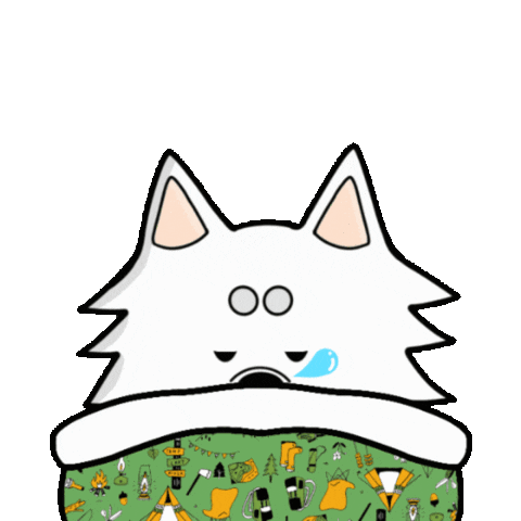Sleep Camp Sticker