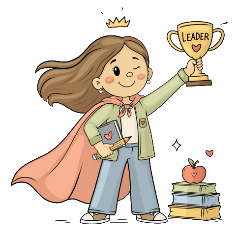 Illustration Kids Sticker