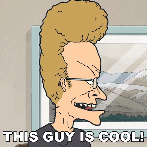 Youre Cool Beavis And Butthead GIF by Paramount+