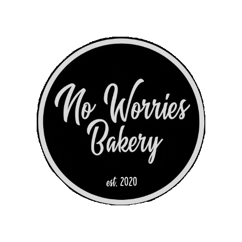 No Worries Bakery Sticker