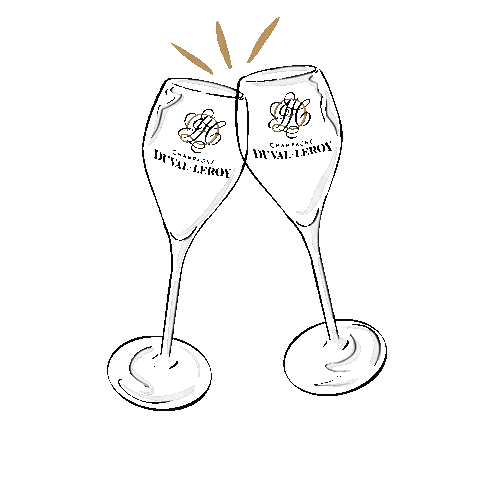 Champagne Duval-Leroy Sticker