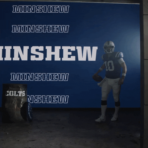 Gardner Minshew GIF by Indianapolis Colts