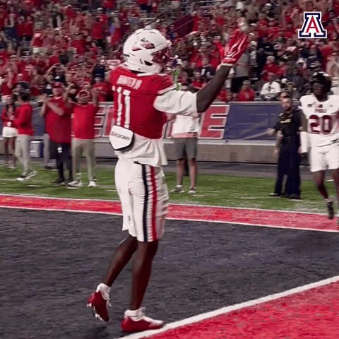 Arizona Wildcats Football Dancing GIF by Arizona Athletics