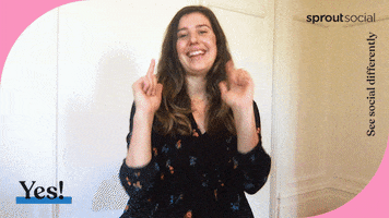 Happy Clap GIF by Sprout Social