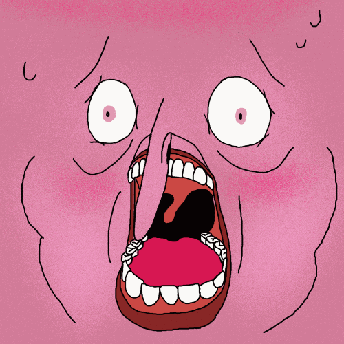 Animation Screaming GIF by kuhnel - Find & Share on GIPHY