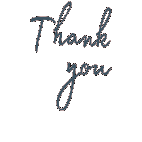 Thankyou Sticker by Brey Shirley