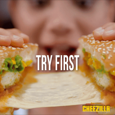 cheezilla try first GIF by KFC Malaysia