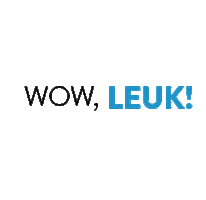 Wow Leuk Sticker by Van Dal