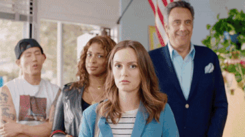 leighton meester single parents GIF by ABC Network