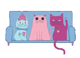 Cat Sticker by victorious_es