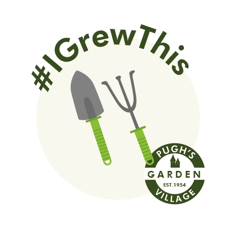 Pugh's Garden Village Sticker