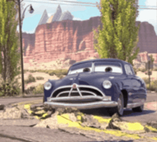 Confused Pixar Cars GIF