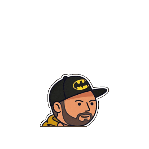 Batman Landscape Sticker by 0711bilder