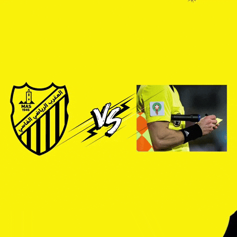 Maghreb De Fes Referee GIF