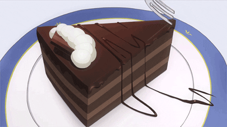 chocolate cake GIF