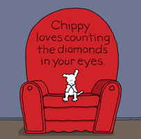 Eyes Love GIF by Chippy the Dog
