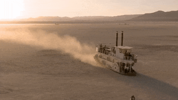 Burning Man Sunset GIF by IFHT Films