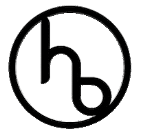 HB Hair Salon Sticker