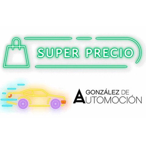 Neon Oferta Sticker by González de Automoción