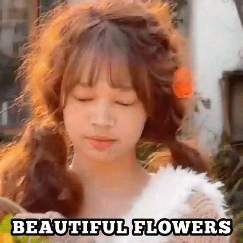 You Are So Beautiful Flowers GIF