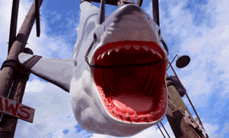 Shark Attack Ocean GIF by Universal Destinations & Experiences
