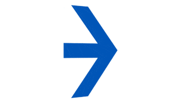 Blue Arrow Sticker by Chicago Beyond