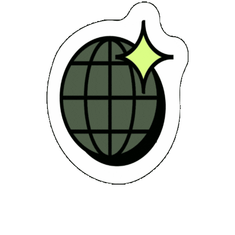 Internet Globe Sticker by valentinagency