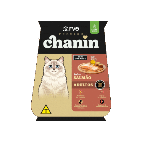 Cat Nin Sticker by FVO Alimentos