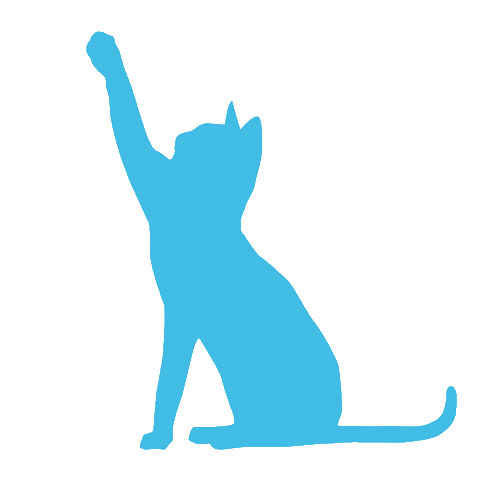 Cat Sticker by bluepearl pet hospital