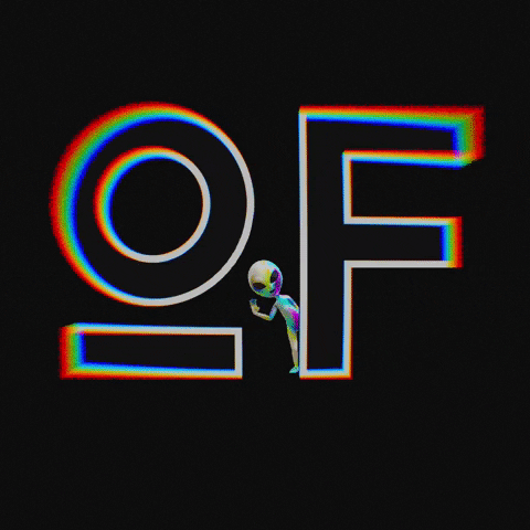 Oddforestsmokewear trippy alien waving forest GIF