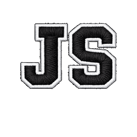 Js Embroidery Sticker by Customnumbered