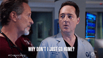 Why Dont I Just Go Home GIF by One Chicago
