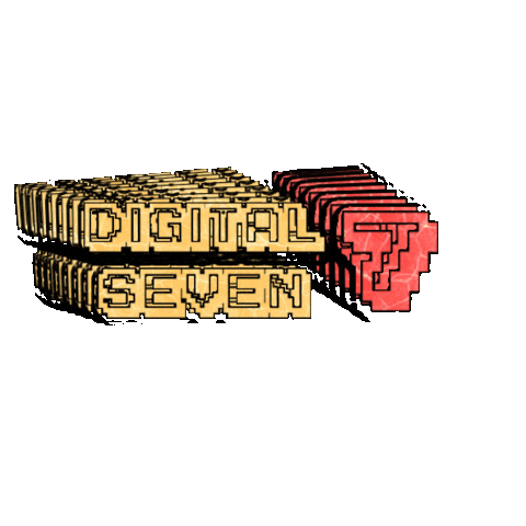 D7 Sticker by Digital Seven