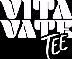 vitavateofficial tea tee vitavate vitavate tee logo GIF