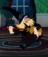 donald duck witch GIF