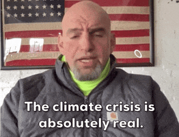 johnfetterman climate change democrat climate pa GIF